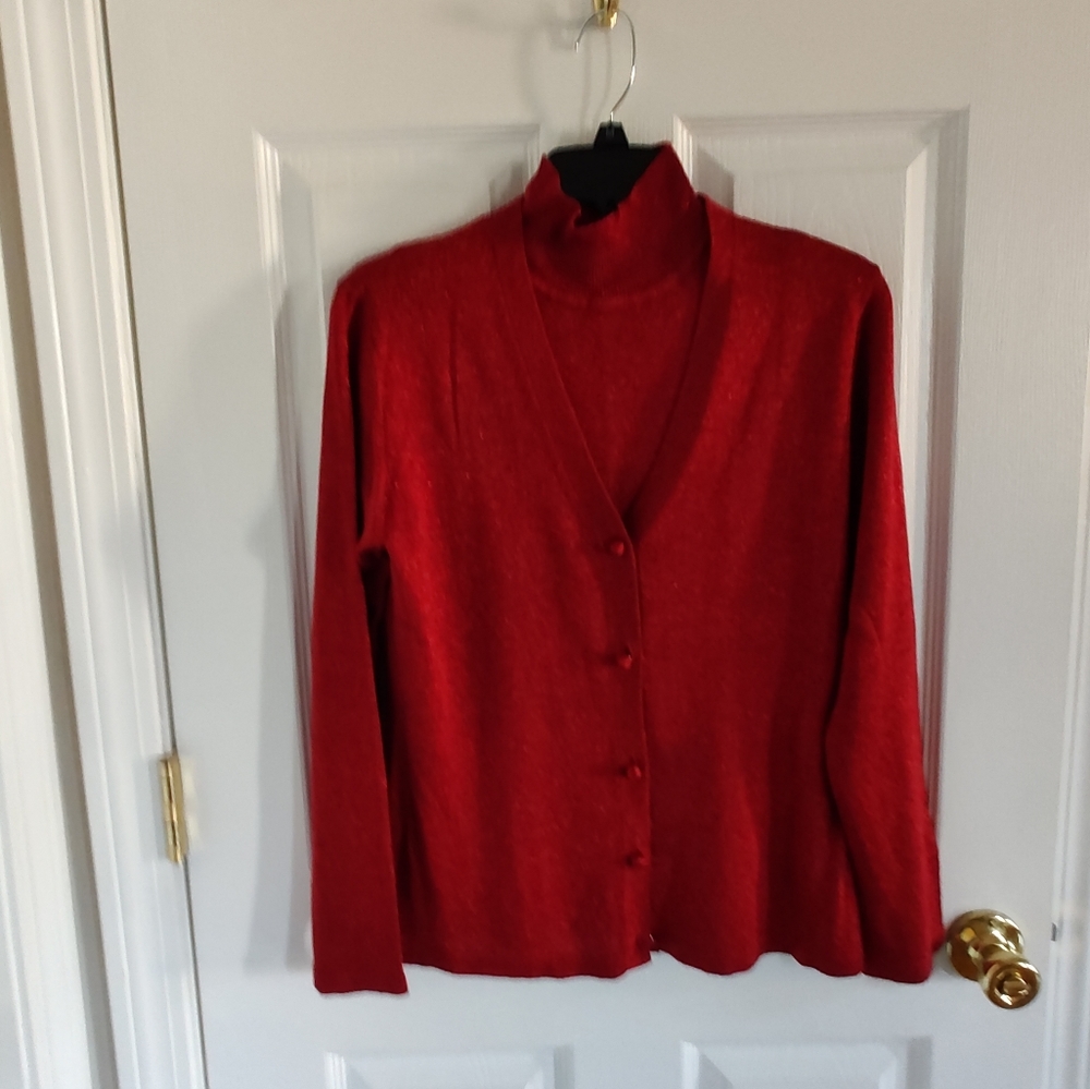 Holiday cardigan set